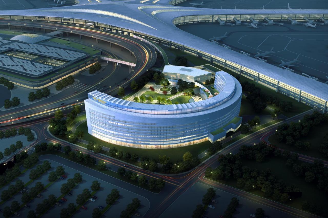 Grand Barony Qingdao Airport Hotel Экстерьер фото