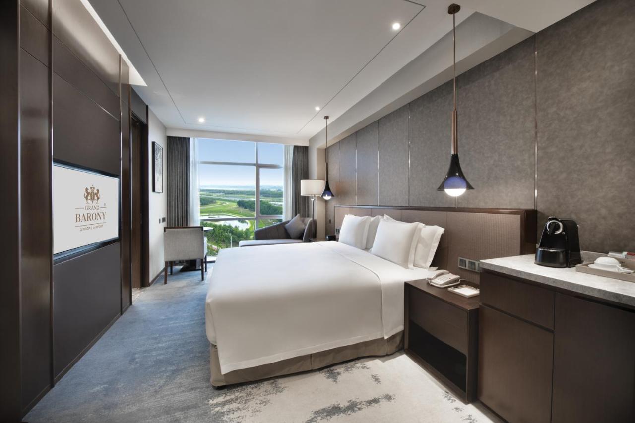 Grand Barony Qingdao Airport Hotel Экстерьер фото