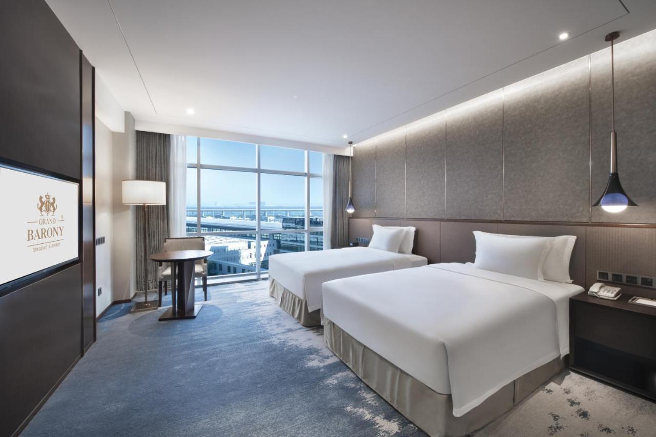 Grand Barony Qingdao Airport Hotel Экстерьер фото