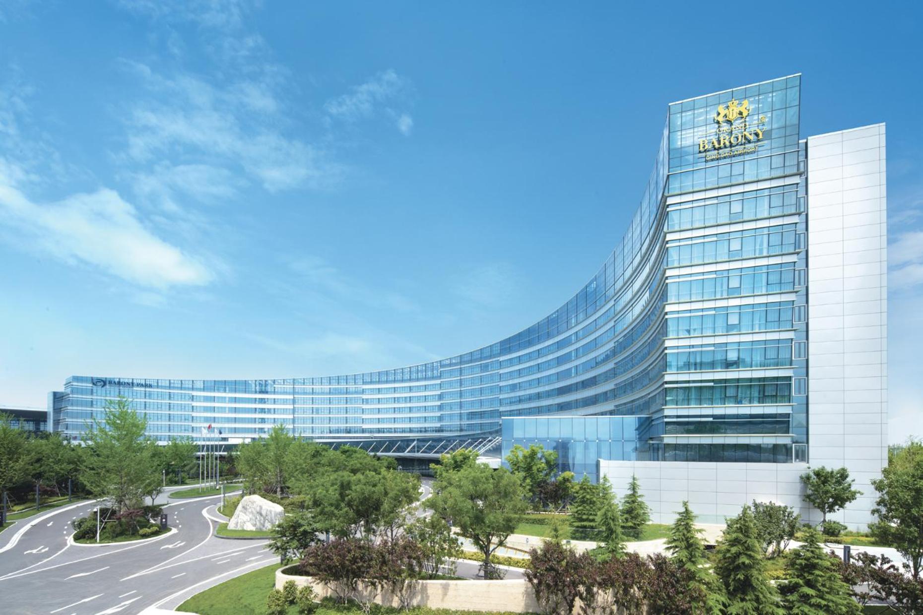 Grand Barony Qingdao Airport Hotel Экстерьер фото